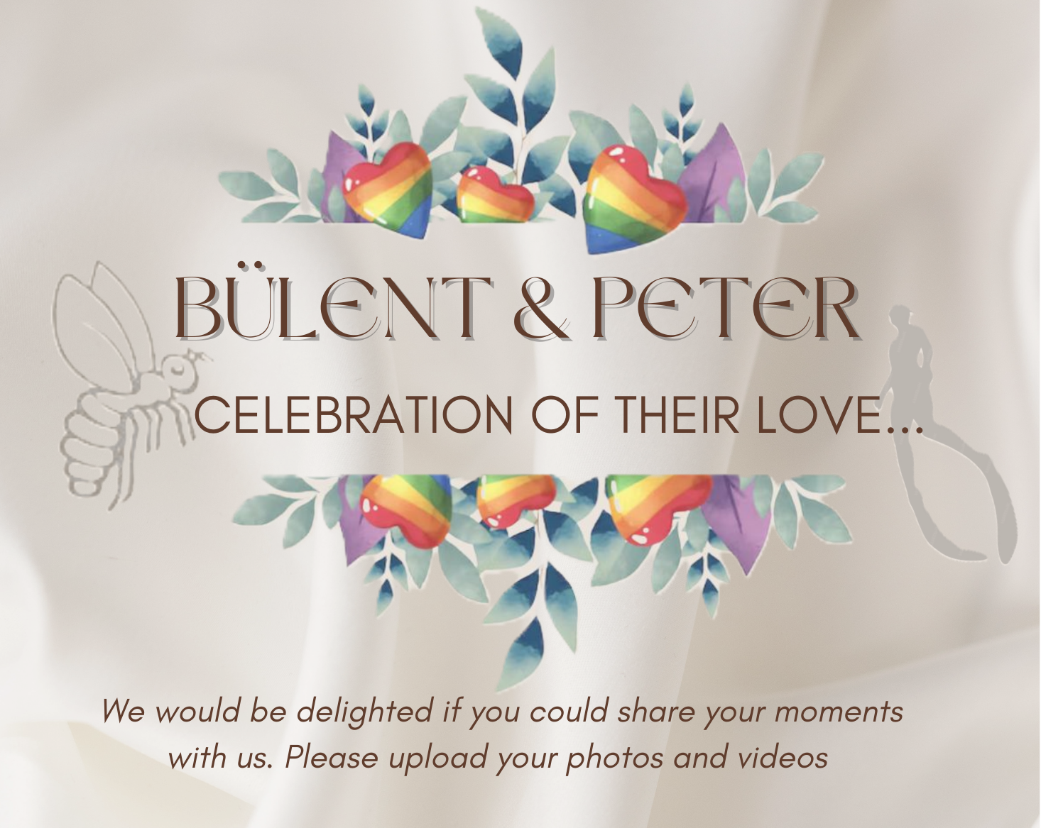 Photo shared by Bulent & Peter Celebration of Love
